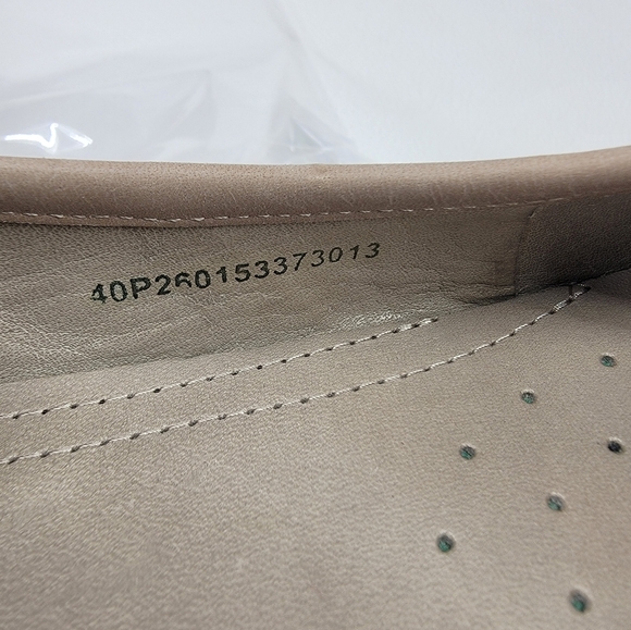 Ecco slide flats Womens Brown Leather  Shoes Loafer Sz 9 - 9.5 some scratches pl - Picture 9 of 9